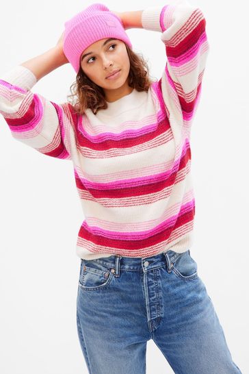 Buy Gap Forever Cozy Ribbed Crewneck Jumper from Next Luxembourg