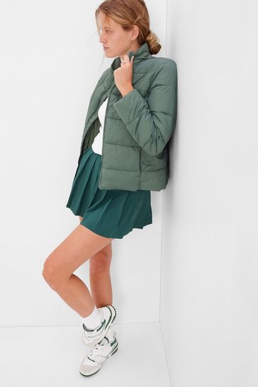 Gap green deals puffer jacket