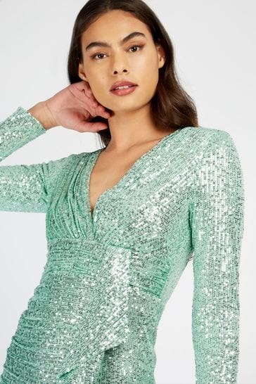 Little mistress best sale mint green dress