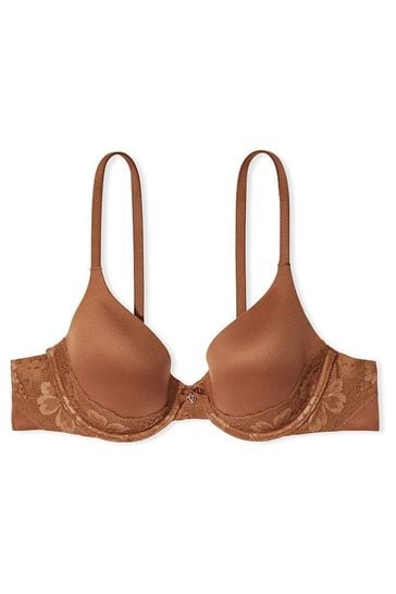 Buy Victoria's Secret Caramel Kiss Brown Smooth Lightly Lined Full Cup Bra  from Next Hungary