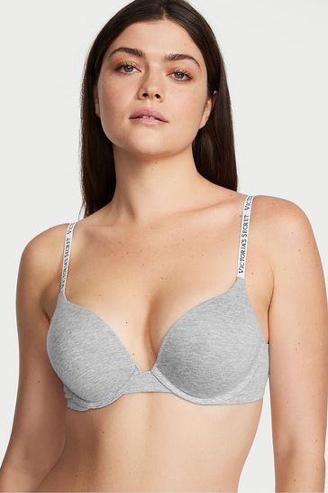 Buy Victoria's Secret Heather Grey Add 2 Cups Push Up Bra from Next  Luxembourg