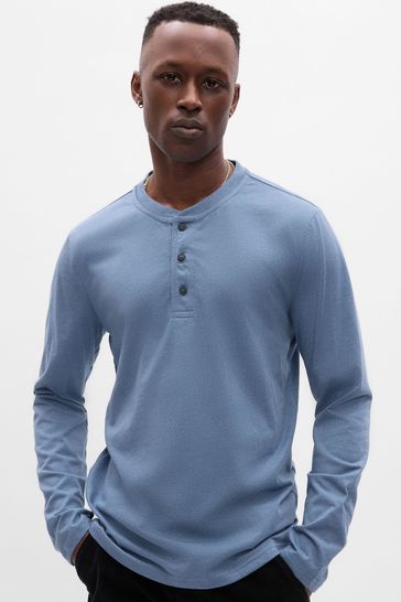 Henley longsleeve discount