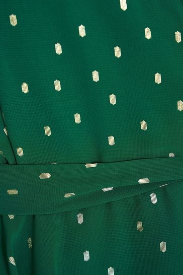 Quiz dark green dress discount