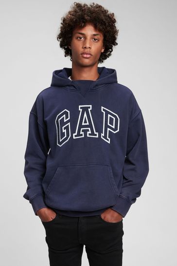 Gap Navy Blue Teen  Logo Hoodie