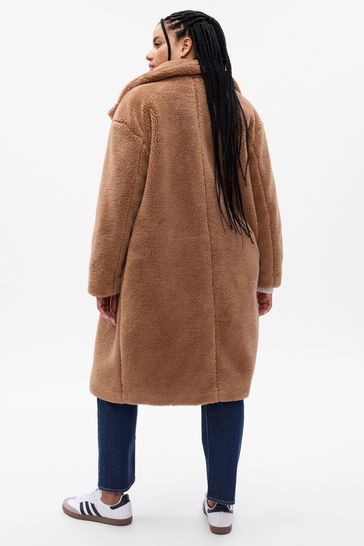 Long sherpa coat new arrivals