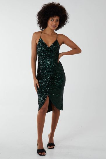 Blue vanilla best sale sequin dress