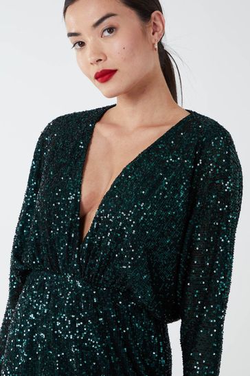 Blue vanilla 2025 sequin dress