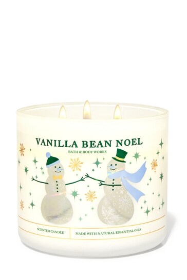 Buy Bath & Body Works Vanilla Bean Noel 3Wick Candle 14.5 oz / 411 g from the Next UK online shop