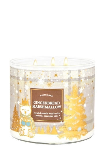 Buy Bath & Body Works Gingerbread Marshmallow 3Wick Candle 14.5 oz / 411 g from the Next UK online shop