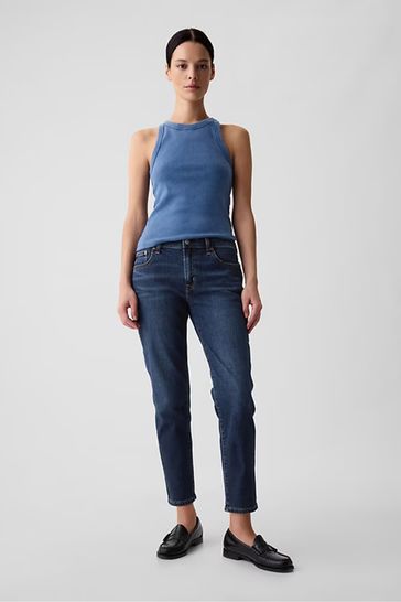 Gap mid rise best girlfriend jeans hotsell
