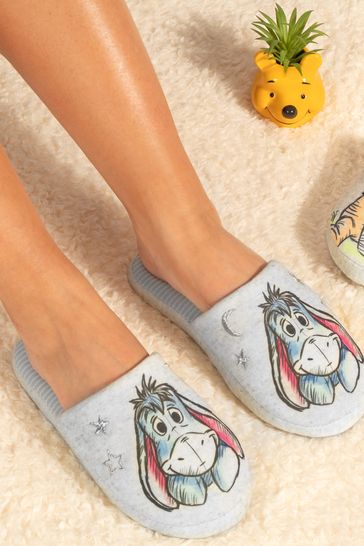 Vanilla Underground White Disney Eeyore Character Slippers