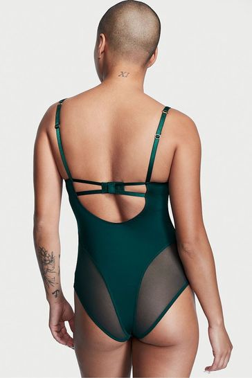 Green bodysuit corset sale