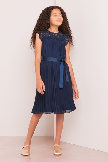 Next lipsy top navy dress