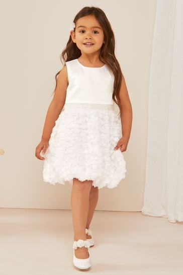 Buy Lipsy Ivory Mini Puff Ball Occasion Dress from Next Turkey