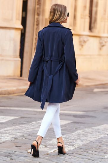 Blue duster jacket hotsell