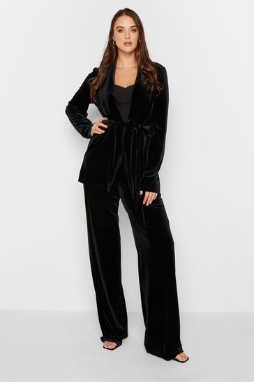Velour black jacket new arrivals