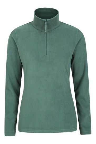 Mountain Warehouse Green Camber Half Zip Fleece