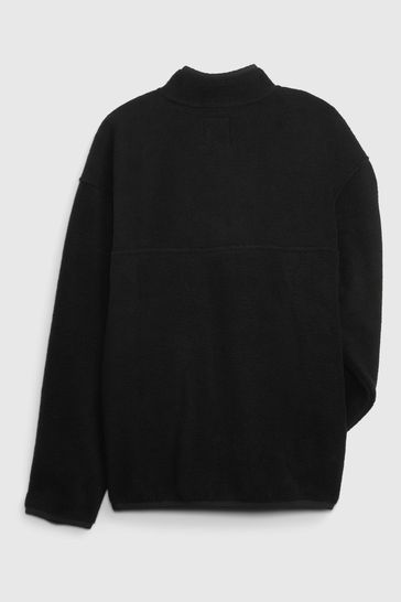 Mock neck black sweater hot sale