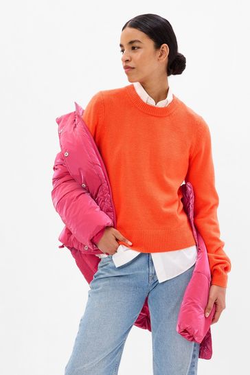 Gap orange sweater shop