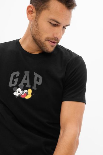 Mickey mouse online t shirt black