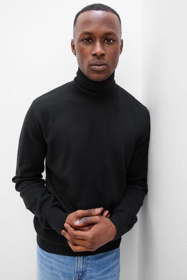 Men's turtle deals neck jumper