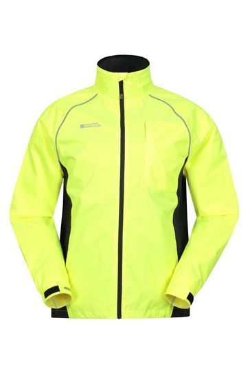 Mountain Warehouse Yellow Adrenaline Waterproof Iso-Viz Jacket - Mens