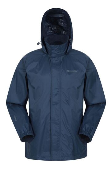 Mountain Warehouse Blue Pakka Waterproof Jacket -  Mens