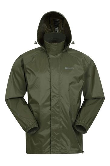 Mountain Warehouse Green Pakka Waterproof Jacket -  Mens