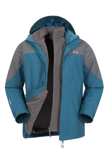 3 in 1 on sale waterproof jacket with fleece