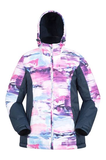 Mountain Warehouse Pink Dawn Printed Ski Jacket - Womens