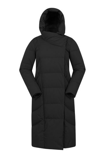 Mountain Warehouse Black Cosy Wrap Extreme Down Coat