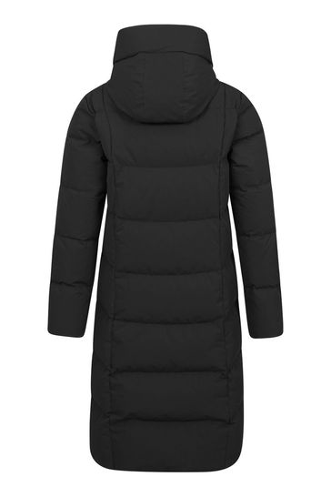 Longline funnel coat warehouse on sale