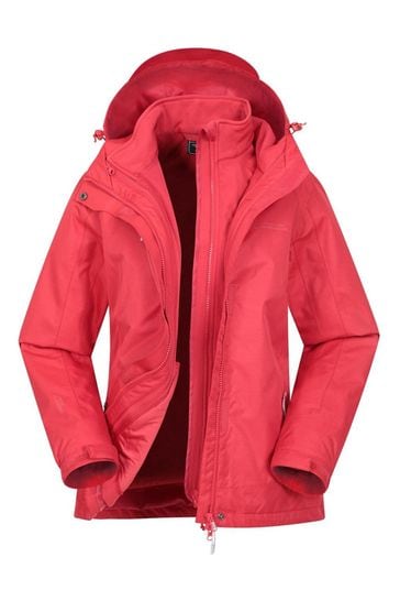 Buy Mountain Warehouse Red Bracken Melange Womens 3 In 1