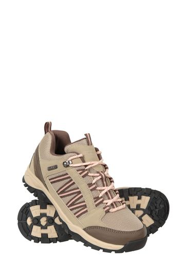 Mountain Warehouse Brown Path Waterproof Walking Shoes - Womens