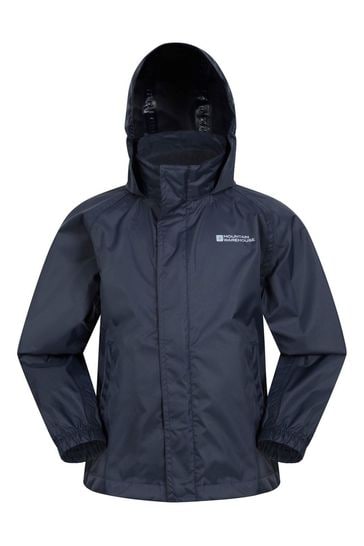 Mountain Warehouse Dark Blue Pakka Waterproof Jacket - Kids
