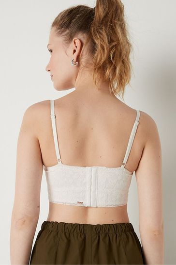 White corset bralette on sale