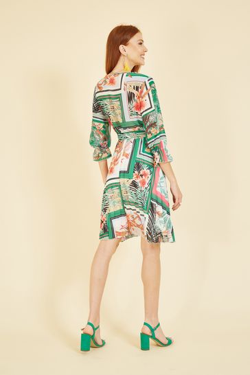 Yumi tropical mirror dress sales