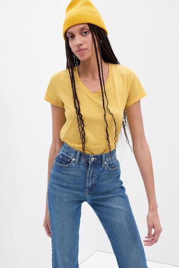 Next mustard jeans clearance