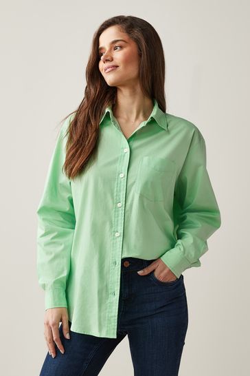 Mint green dress shirt womens store