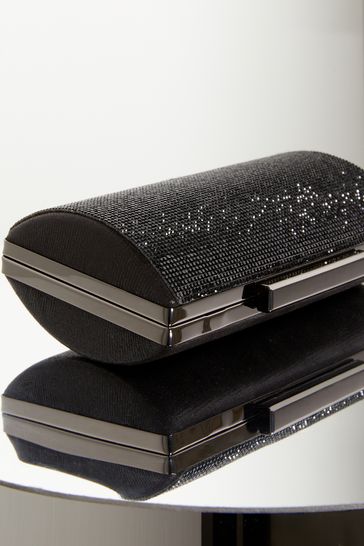 Lipsy diamante clutch bag hotsell