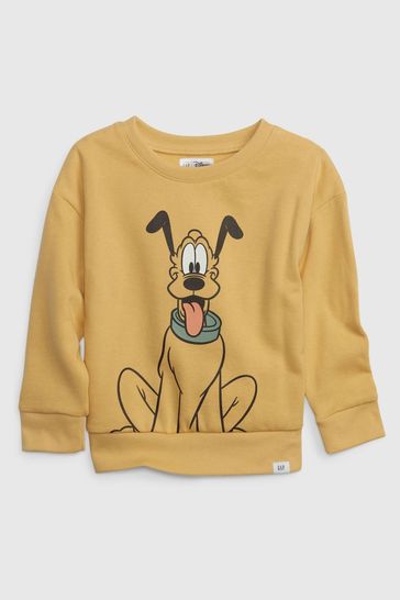 Yellow discount disney sweatshirt