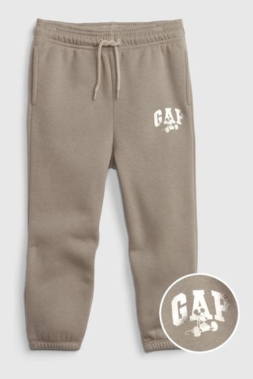 Buy Gap Beige Disney Mickey Mouse Logo Joggers Toddler from Next