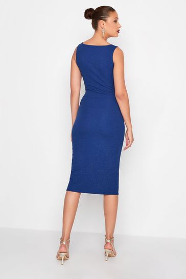 Buy Long Tall Sally Blue Bodycon Dress from Next Luxembourg
