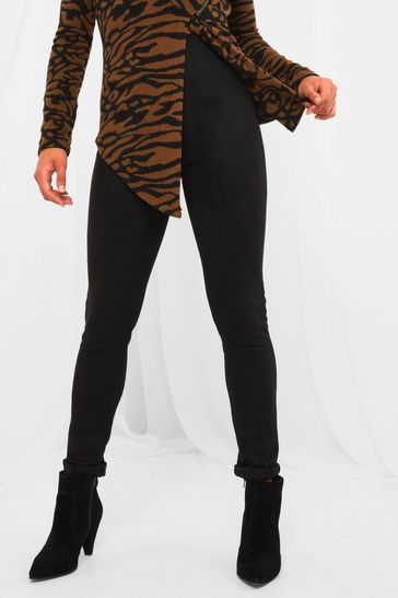Buy Joe Browns Black Our Favourite Suedette Leggings from Next