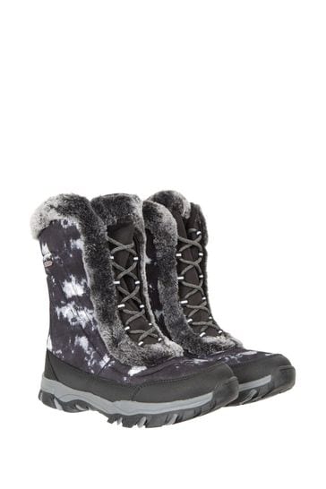 Buy Mountain Warehouse Black Ohio Printed Womens Thermal Snow