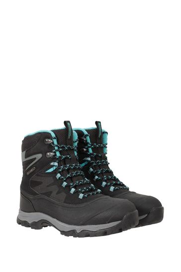 Black winter hot sale hiking boots