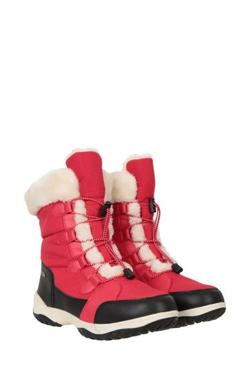 Mountain Warehouse Red Snowflake Snow Boots