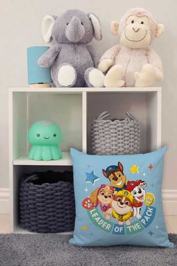 Personalised Paw Patrol Square Cushion by Character World Brands