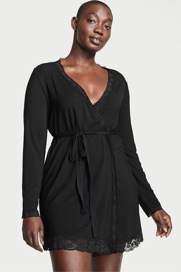 Black wrap deals dress next