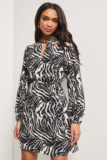 Lipsy zebra dress discount